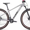 Cube Access WS Race Oatgrey N Raspberry VTT Semi-rigide Femme