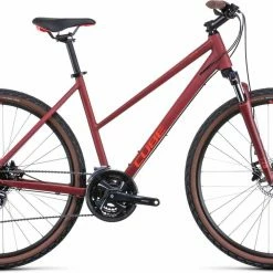 Cube Nature Darkred N Red VTC Femme