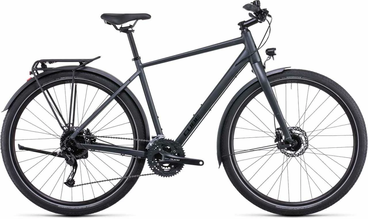 Cube Travel Grey´n´teak Vélo Trekking Homme 1 Cube Travel Grey´n´teak Vélo Trekking Homme