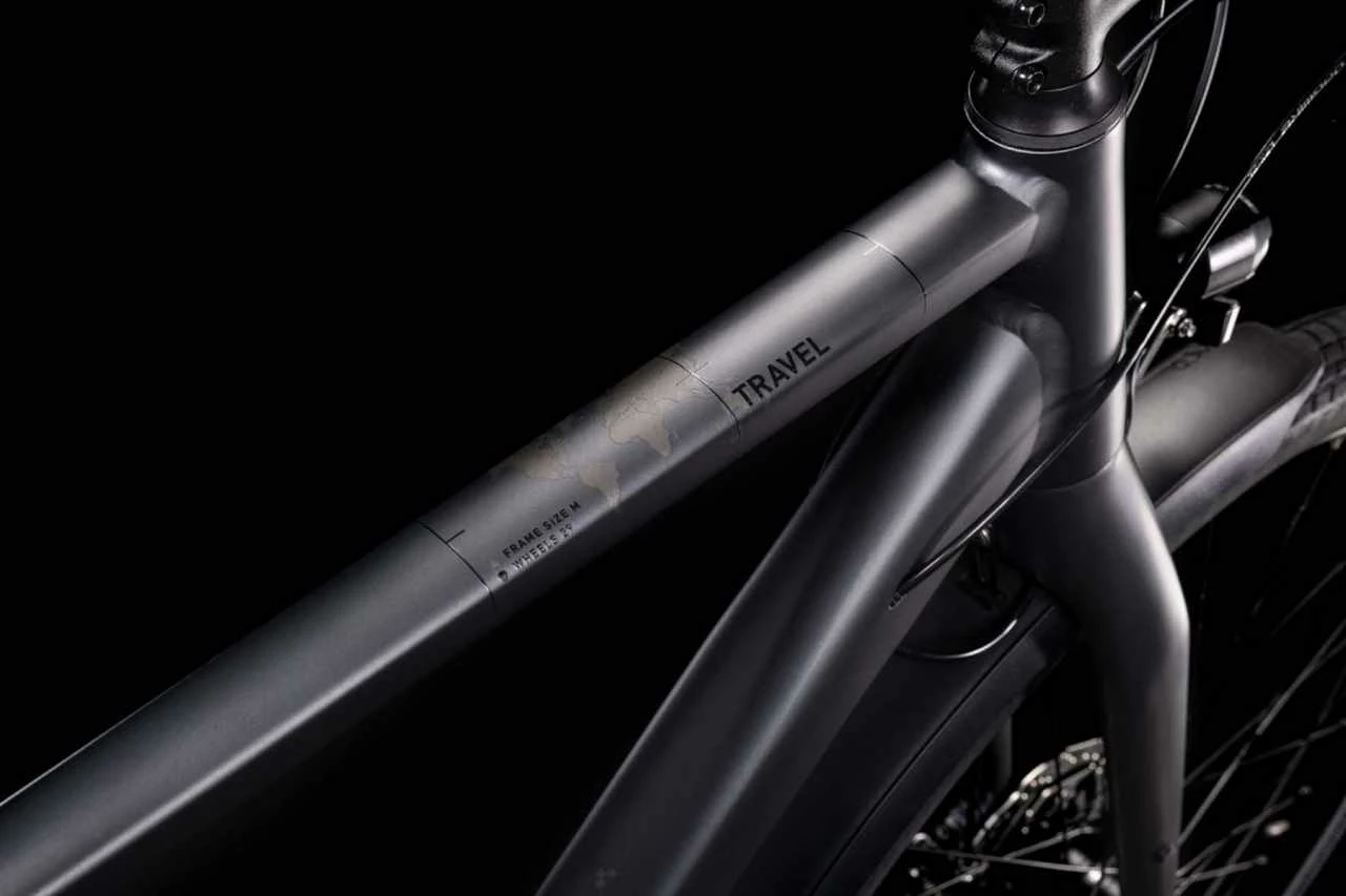 Cube Travel Grey´n´teak Vélo Trekking Homme 2 Cube Travel Grey´n´teak Vélo Trekking Homme – Image 2