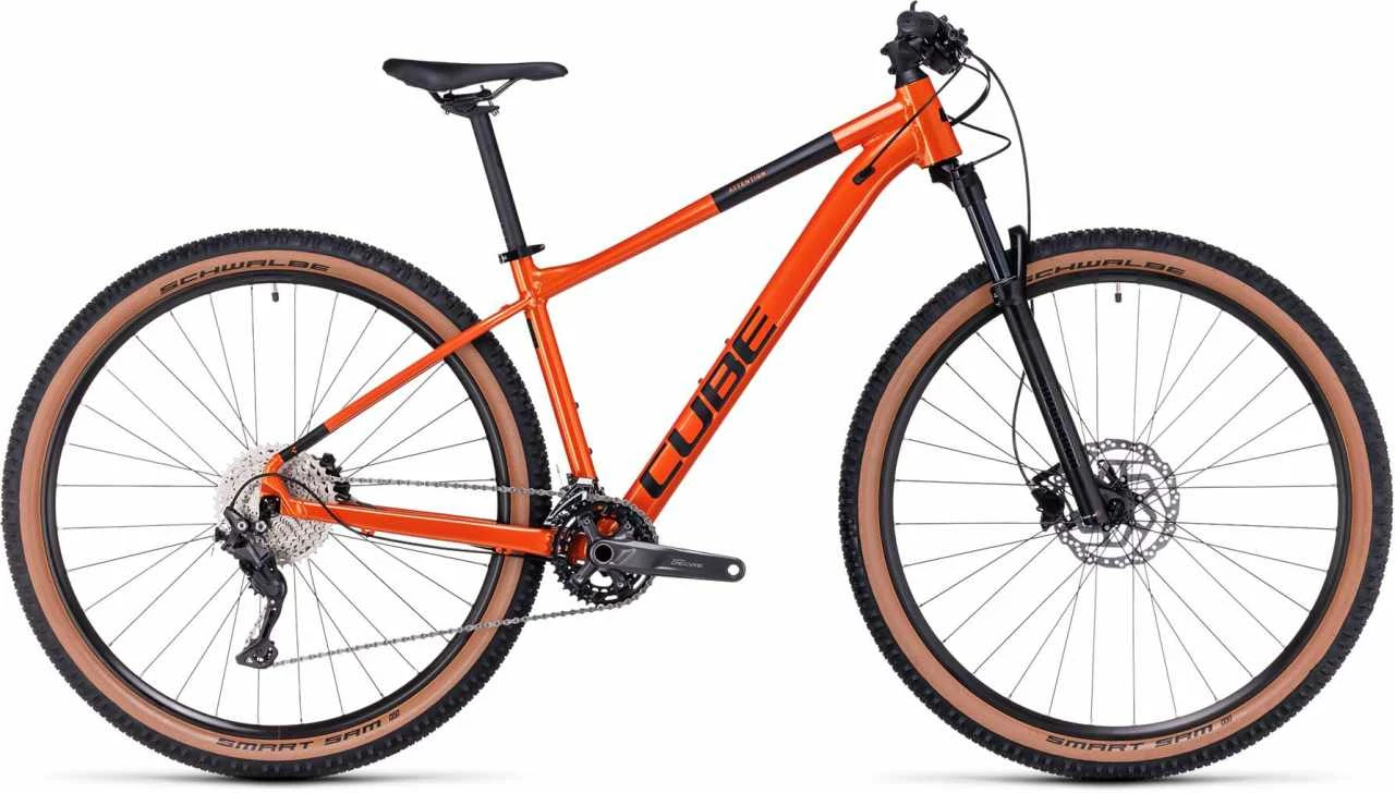 Cube Attention Fireorange N Black VTT Semi-rigide 1 Cube Attention Fireorange N Black VTT Semi-rigide
