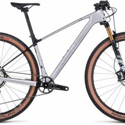 Cube Elite C:62 Pro Silver N Carbon VTT Semi-rigide