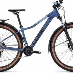 Cube Access WS Pro Allroad Flareblue N Black VTT Semi-rigide Femme