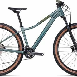 Cube Access WS Race Sparkgreen N Olive VTT Semi-rigide Femme