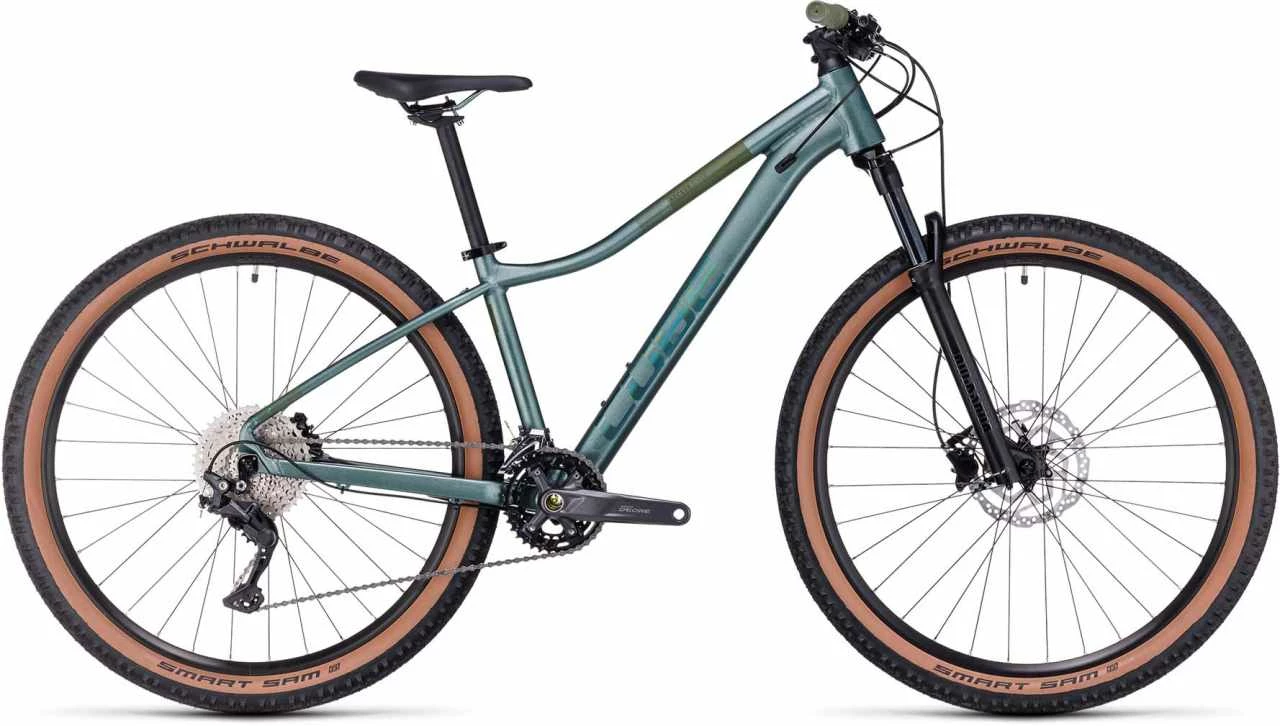Cube Access WS Race Sparkgreen N Olive VTT Semi-rigide Femme 1 Cube Access WS Race Sparkgreen N Olive VTT Semi-rigide Femme