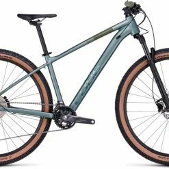 Cube Access WS Race Sparkgreen N Olive VTT Semi-rigide Femme
