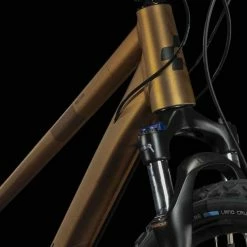 Cube Nature Pro Gold N Black VTC Femme -VTT semi-rigide Remise 645160Z Cube Nature Pro gold n black 2023 Crossrad Damen 4 1280x1280 1