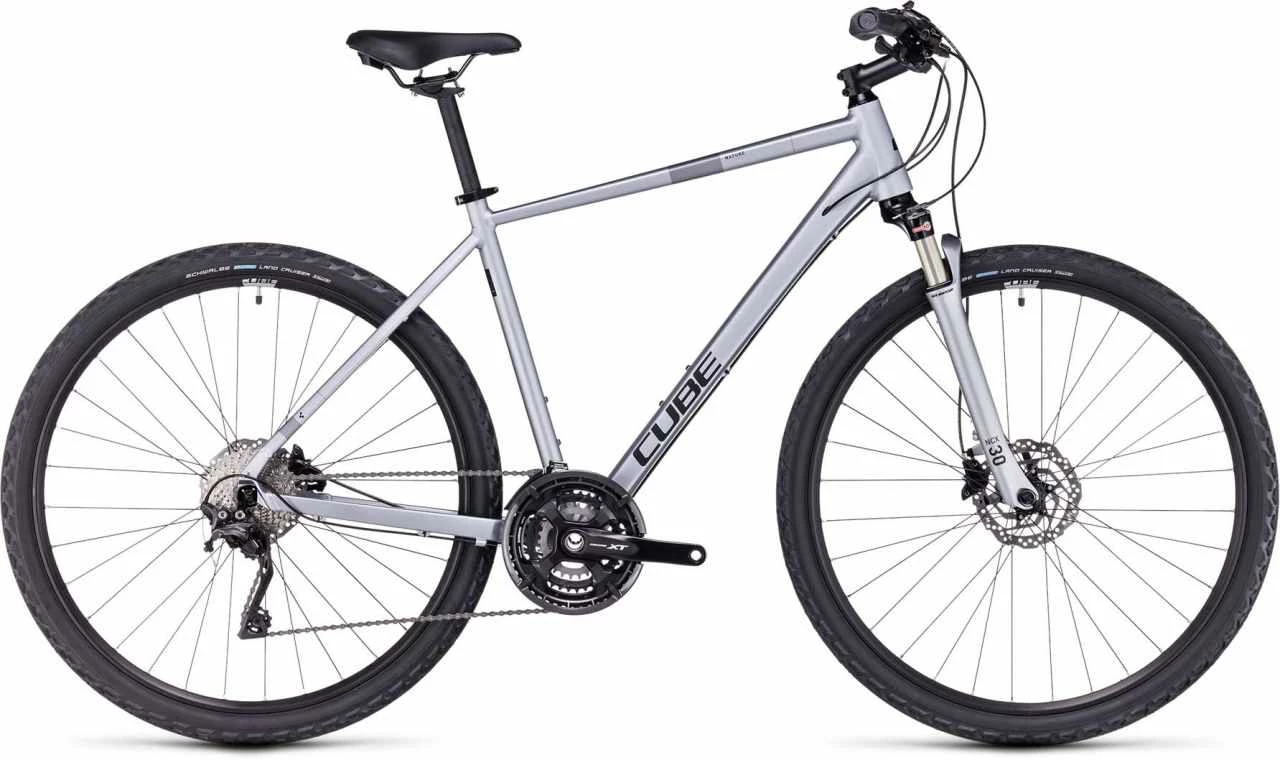 Cube Nature EXC Polarsilver N Black VTC Homme 1 Cube Nature EXC Polarsilver N Black VTC Homme