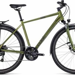 VTT semi-rigide Remise 14 Cube Nature Allroad Shinymoss N Black VTC Homme