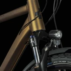 Cube Nature Pro Allroad Gold N Black VTC Homme -VTT semi-rigide Remise 646210 Cube Nature Pro Allroad gold n black 2023 Crossrad Herren 4 1280x1280