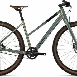 Cube Hyde Pro Metalgreen N Black Vélo Fitness Femme