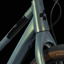 Cube Hyde Pro Metalgreen N Black Vélo Fitness Femme -VTT semi-rigide Remise 647200Z Cube Hyde Pro metalgreen n black 2023 Fitnessrad Damen 4 1280x1280 1