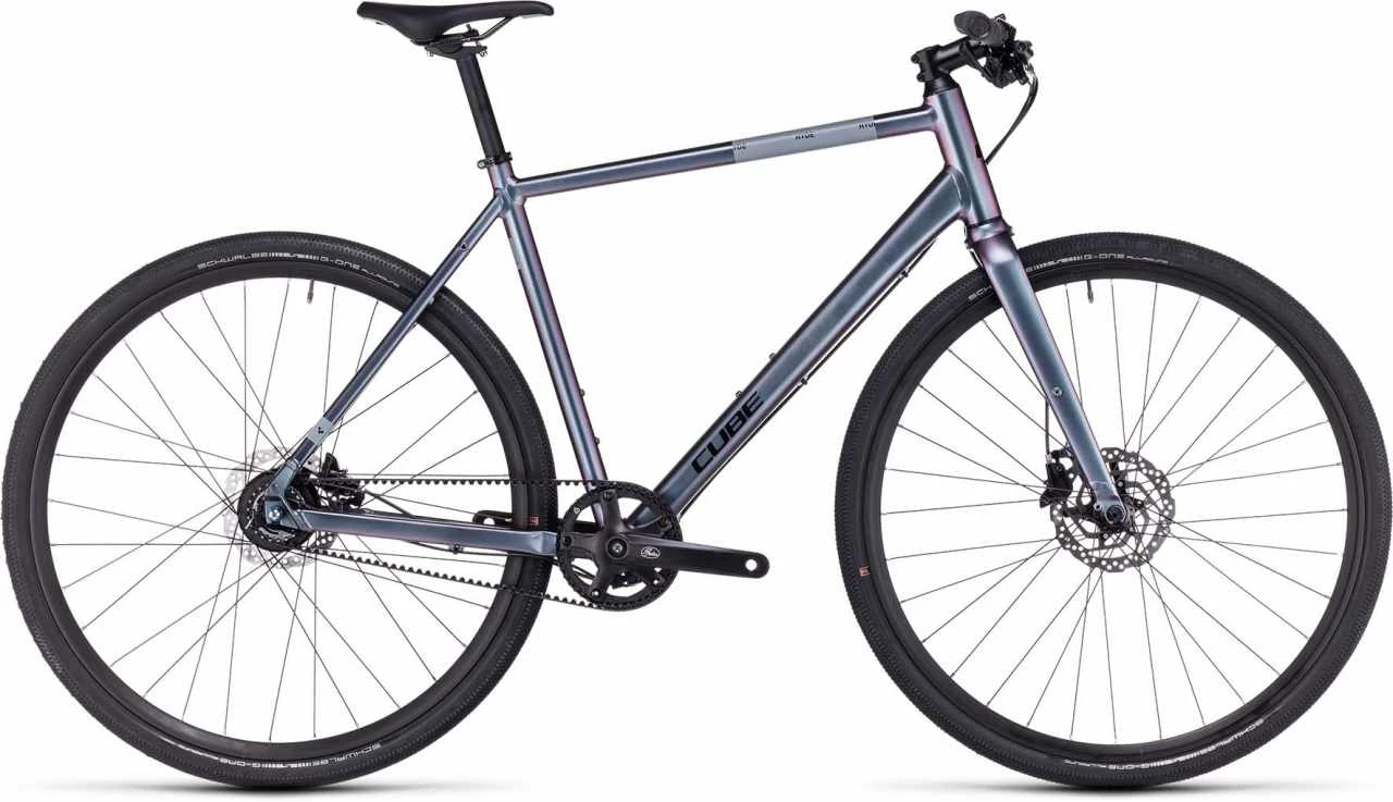 Cube Hyde Race Galactic N Black Vélo Fitness Homme 1 Cube Hyde Race Galactic N Black Vélo Fitness Homme