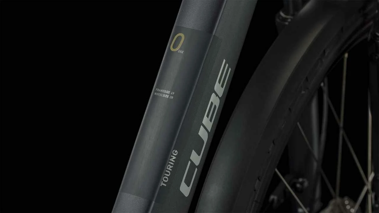 Cube Touring ONE Grey N Sand Vélo Trekking Col De Cygne 2 Cube Touring ONE Grey N Sand Vélo Trekking Col De Cygne – Image 2