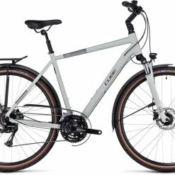 Cube Touring ONE Stonegrey N Flashgrey Vélo Trekking Homme