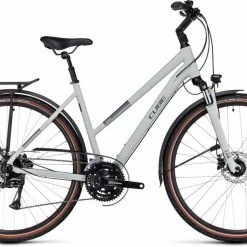 Cube Touring ONE Stonegrey N Flashgrey Vélo Trekking Femme