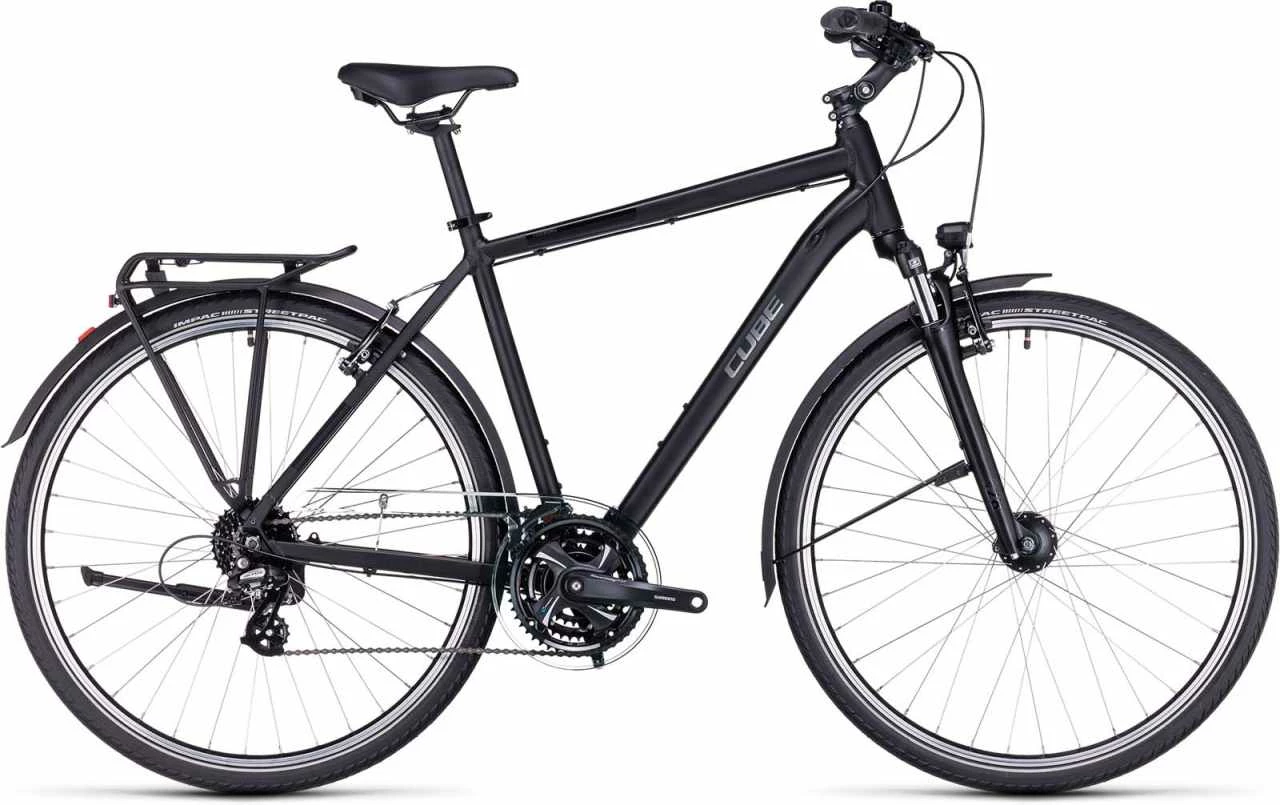 Cube Touring Black N Metal Vélo Trekking Homme 1 Cube Touring Black N Metal Vélo Trekking Homme