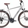 Cube Touring Pro Pearlysilver N Black Vélo Trekking Homme