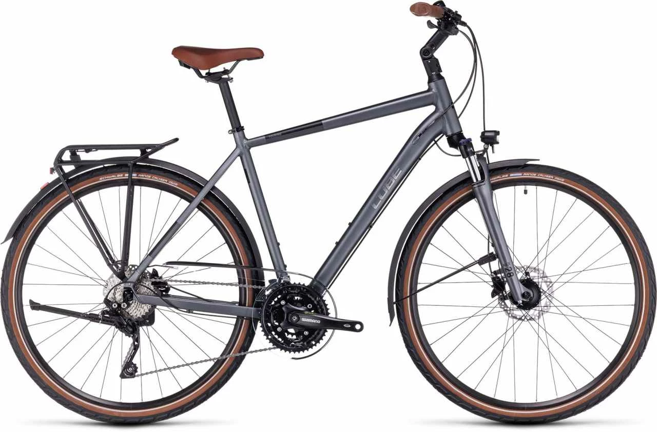 Cube Touring EXC Grey N Metal Vélo Trekking Homme 1 Cube Touring EXC Grey N Metal Vélo Trekking Homme