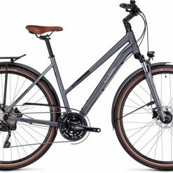 Cube Touring EXC Grey N Metal Vélo Trekking Femme