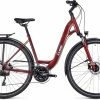 Cube Touring EXC Red N White Vélo Trekking Col De Cygne