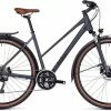 Cube Kathmandu Pro Grey N Black Vélo Trekking Femme