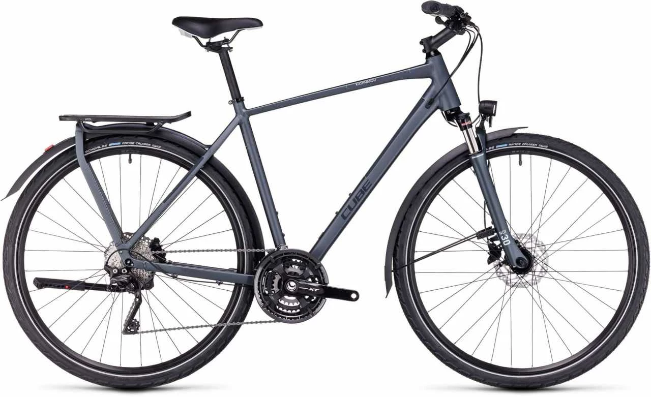 Cube Kathmandu EXC Darkgrey N Grey Vélo Trekking Homme 1 Cube Kathmandu EXC Darkgrey N Grey Vélo Trekking Homme