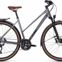 Cube Kathmandu SLX Prizmsilver N Black Vélo Trekking Femme