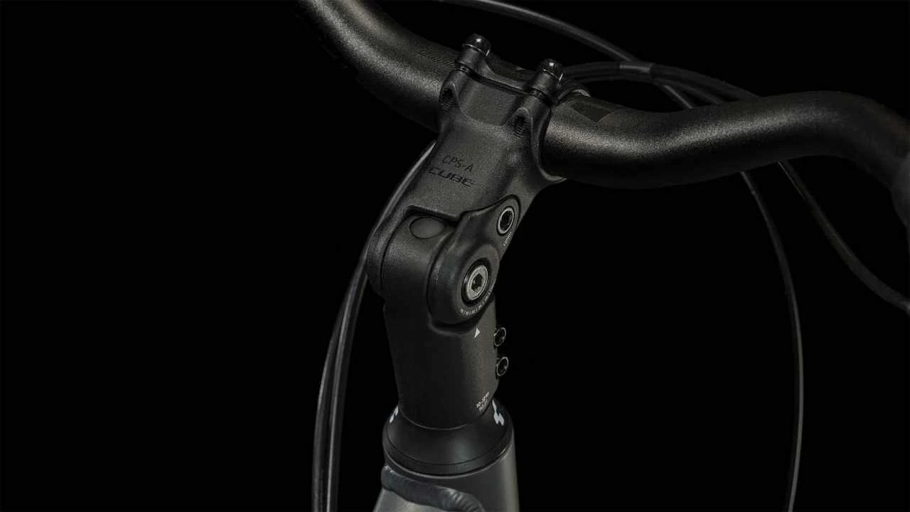 Cube Town Grey N Black Vélo Trekking Col De Cygne 3 Cube Town Grey N Black Vélo Trekking Col De Cygne – Image 3