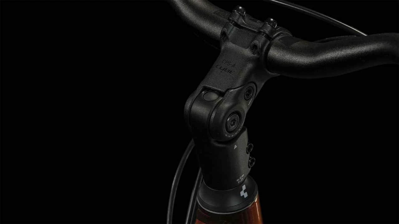 Cube Town Red N Grey Vélo Trekking Col De Cygne 6 Cube Town Red N Grey Vélo Trekking Col De Cygne – Image 6