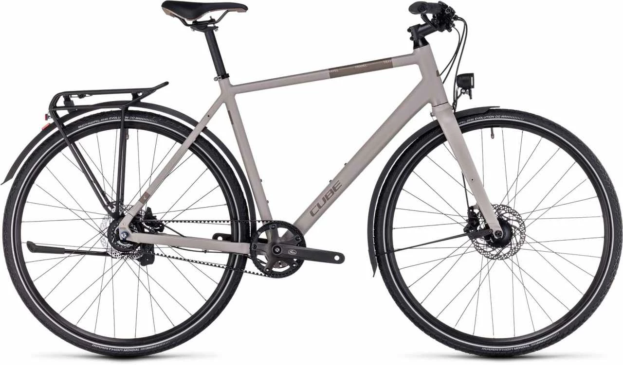 Cube Travel EXC Oatgrey N Taupe Vélo Trekking Homme 1 Cube Travel EXC Oatgrey N Taupe Vélo Trekking Homme