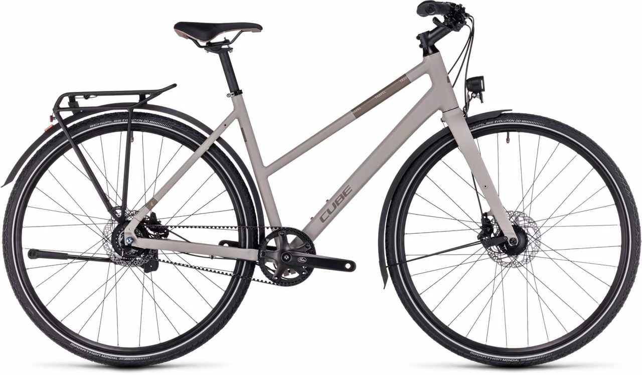 Cube Travel EXC Oatgrey N Taupe Vélo Trekking Femme 1 Cube Travel EXC Oatgrey N Taupe Vélo Trekking Femme