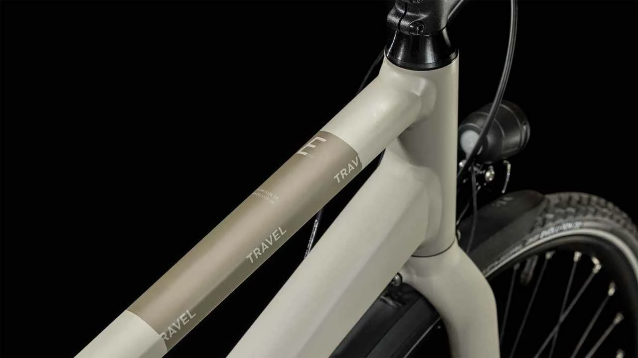 Cube Travel EXC Oatgrey N Taupe Vélo Trekking Femme 2 Cube Travel EXC Oatgrey N Taupe Vélo Trekking Femme – Image 2