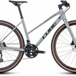 VTT semi-rigide Remise 11 Cube Nulane Pro Grey N Black Vélo Fitness Femme