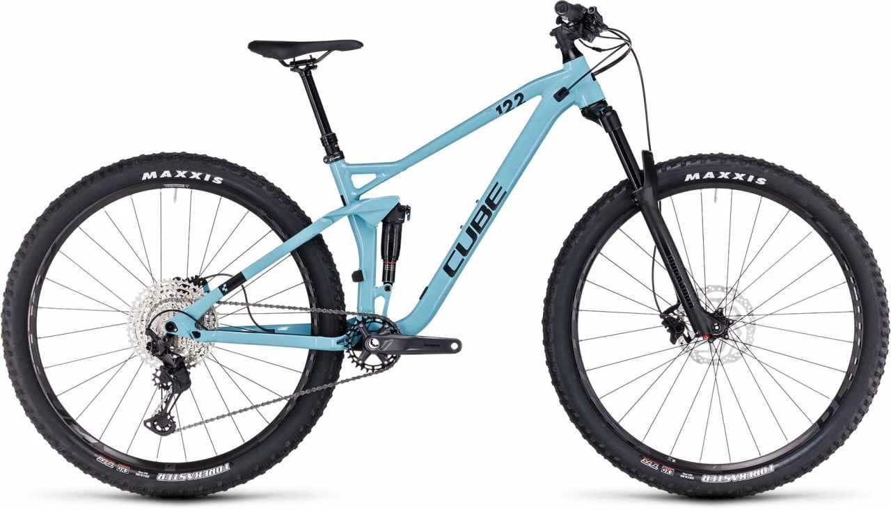 Cube Stereo ONE22 Race Mayablue N Black VTT Tout Suspendu 1 Cube Stereo ONE22 Race Mayablue N Black VTT Tout Suspendu