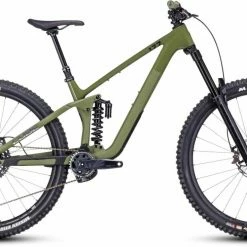 Cube Stereo ONE77 C:68X TM 29 Olive N Chrome VTT Tout Suspendu