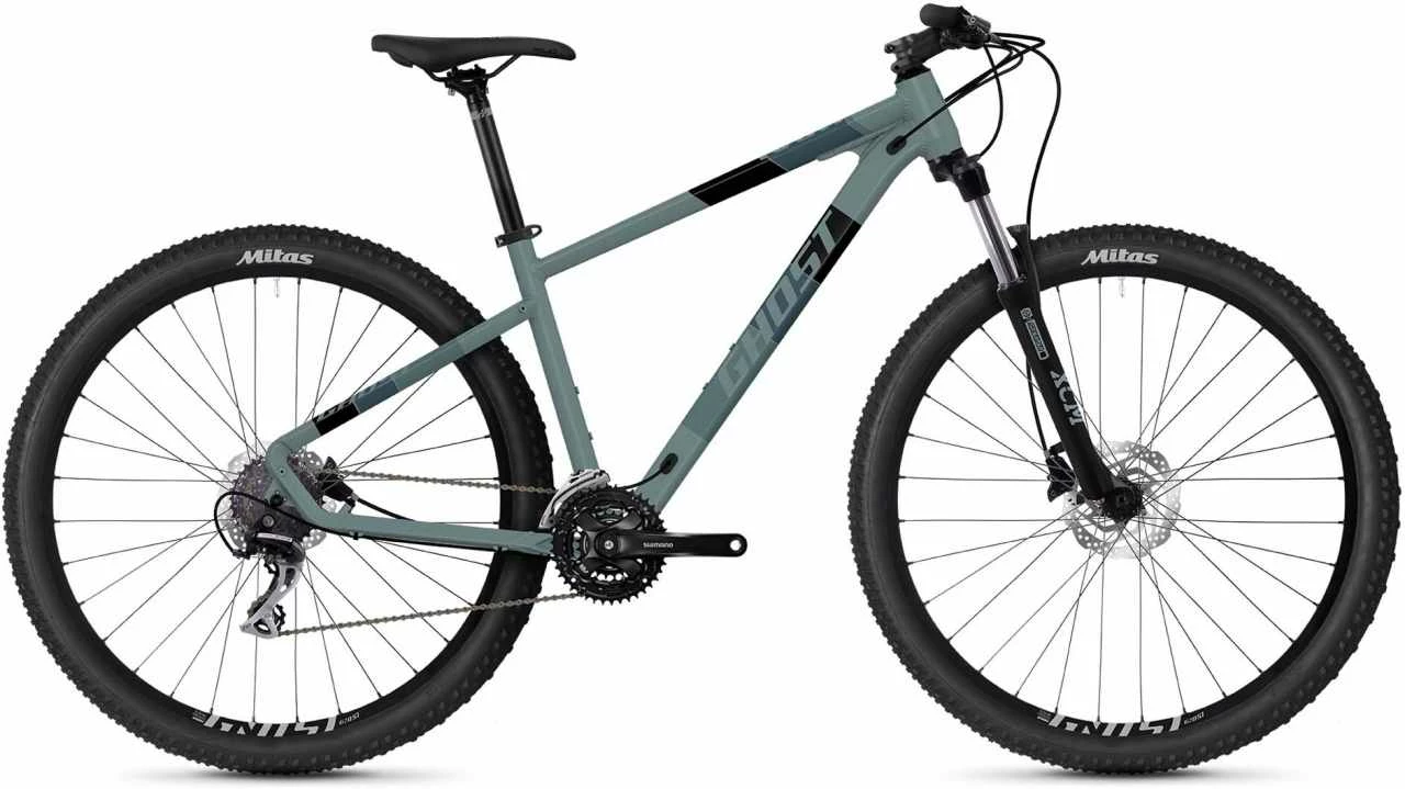 Ghost Kato Essential 29 AL U Blue / Black / Gray VTT Semi-rigide Peinture Endommagée 1 Ghost Kato Essential 29 AL U Blue / Black / Gray VTT Semi-rigide Peinture Endommagée