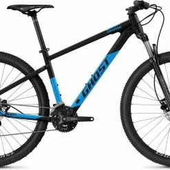 Ghost Kato Universal 27.5 AL Black / Bright Blue Glossy VTT Semi-rigide Peinture Endommagée