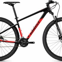Ghost Kato 29 AL Black / Riot Red Glossy VTT Semi-rigide Peinture Endommagée