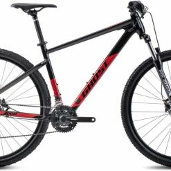 Ghost Kato 29 AL Black / Riot Red Glossy VTT Semi-rigide Peinture Endommagée