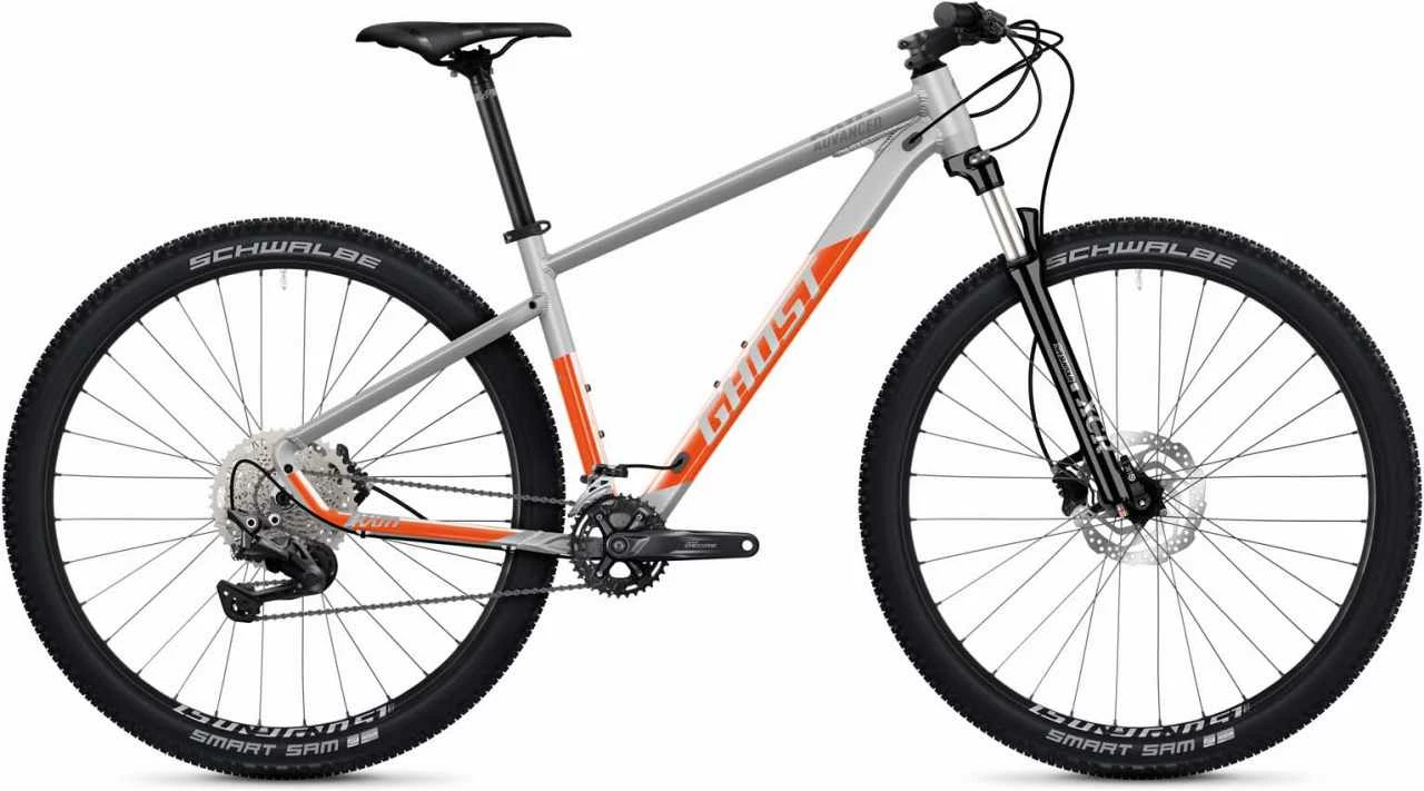 Ghost Kato Advanced 29 AL Light Grey / Dark Orange Matt / Glossy VTT Semi-rigide Peinture Endommagée 1 Ghost Kato Advanced 29 AL Light Grey / Dark Orange Matt / Glossy VTT Semi-rigide Peinture Endommagée