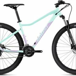 Ghost Lanao 27.5 AL Light Mint Pearl / Purple Pearl Glossy VTT Semi-rigide Femme Peinture Endommagée