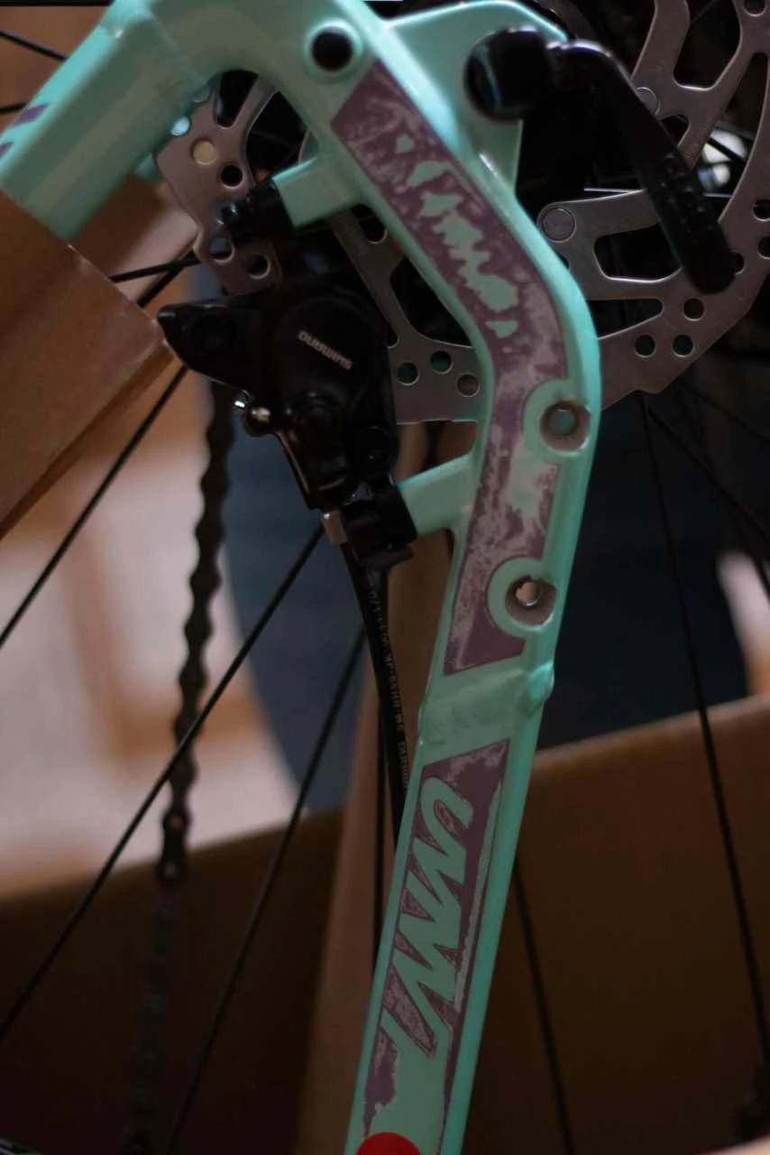 Ghost Lanao 27.5 AL Light Mint Pearl / Purple Pearl Glossy VTT Semi-rigide Femme Peinture Endommagée 2 Ghost Lanao 27.5 AL Light Mint Pearl / Purple Pearl Glossy VTT Semi-rigide Femme Peinture Endommagée – Image 2