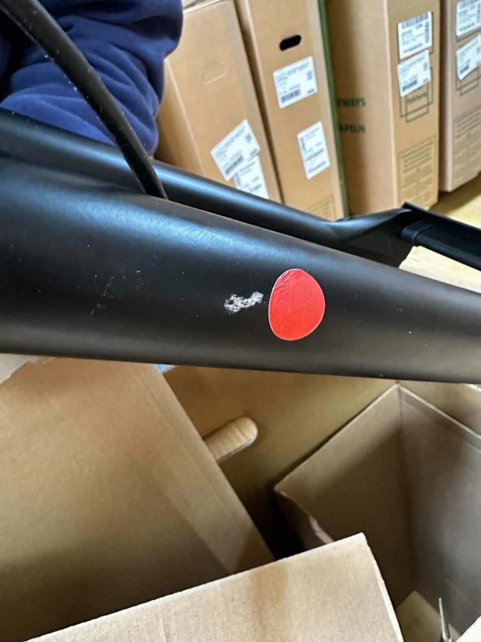 Ghost Kato Essential 29 AL Baby Blue Pearl / Dark Orange Glossy VTT Semi-rigide Peinture Endommagée 2 Ghost Kato Essential 29 AL Baby Blue Pearl / Dark Orange Glossy VTT Semi-rigide Peinture Endommagée – Image 2