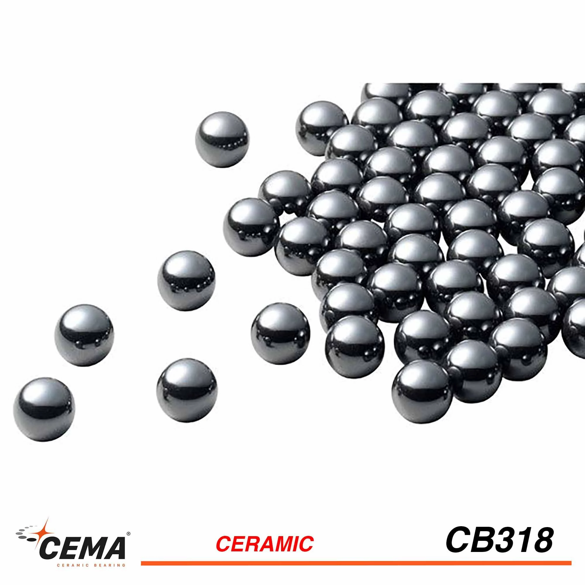 Billes Céramique 1/8" CEMA X50 1 Billes Céramique 1/8" CEMA X50