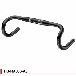 Cintre Route Fouriers Alu 6061-T6 Noir Anatomique Diam : 31,8