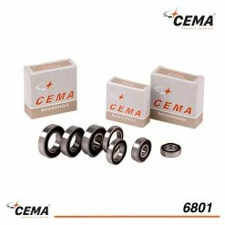 Roulement 6801 CEMA Acier Chromé